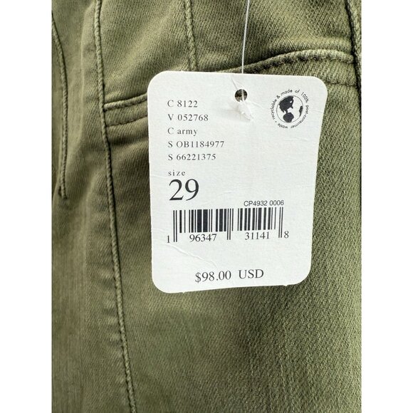 Free People We The Free Jayde Flare Jeans in Green Size 29 NWT - Picture 4 of 10